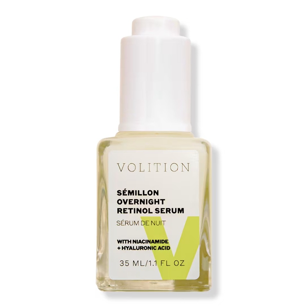 Volition Semillon Overnight Retinol Serum Hyaluronic Acid Anti Aging Fine Lines